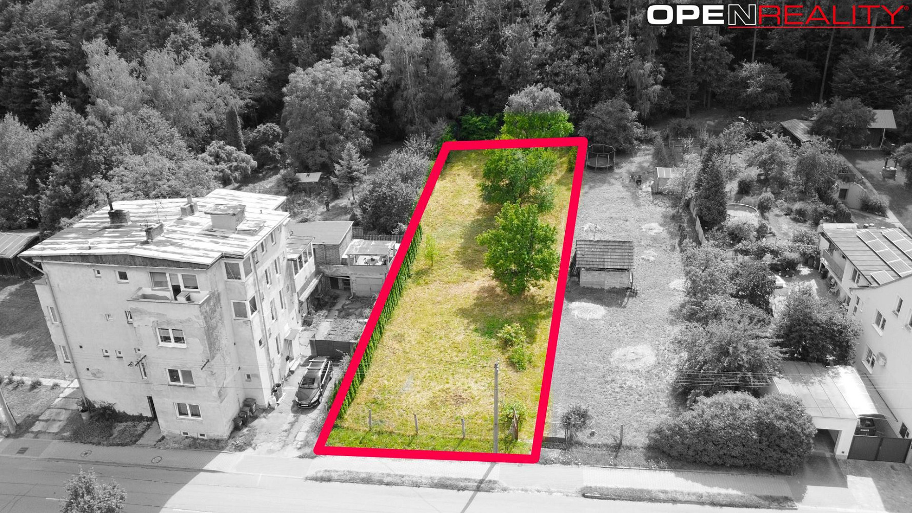 Prodej stavebního pozemku 906 m²