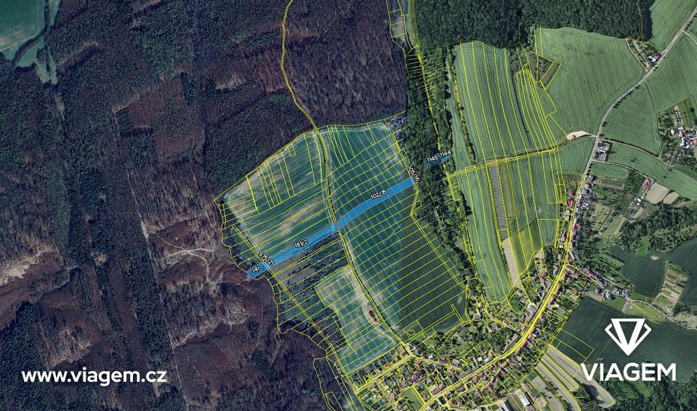 Prodej pole 2 233 m², Nová Dědina – náhled fotky 4