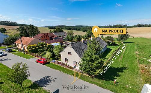 Prodej domu 150 m² s pozemkem 2 185 m², Luká - Ješov, okres Olomouc