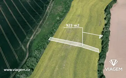 Prodej pole 923 m², Zdounky, okres Kroměříž