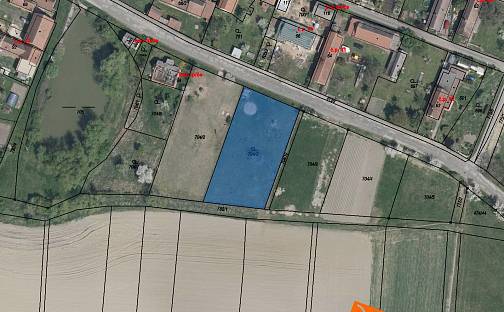 Prodej stavebního pozemku 359 m², Lískovice, okres Jičín