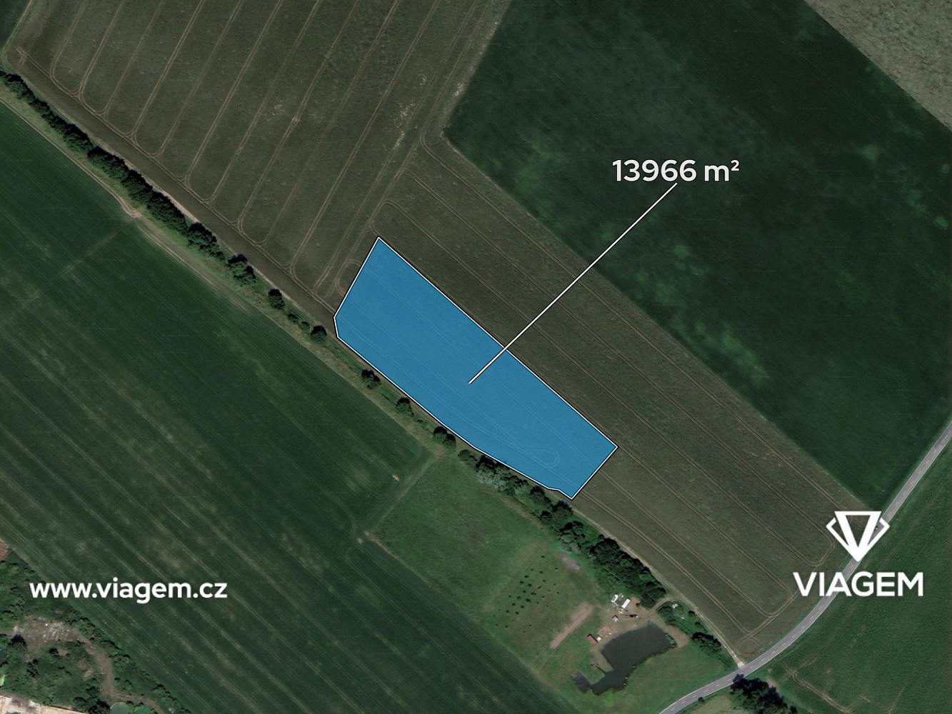 Prodej pole 13 966 m² – fotografie 2