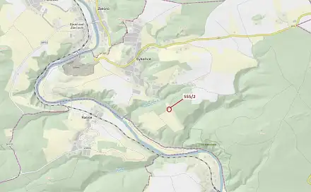 Dražba lesa 28 m², Sýkořice