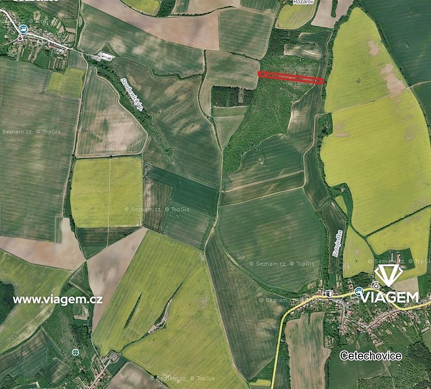 Pole 5 373 m², Podíl 47 % o výměře 2 537 m² – pohled 2