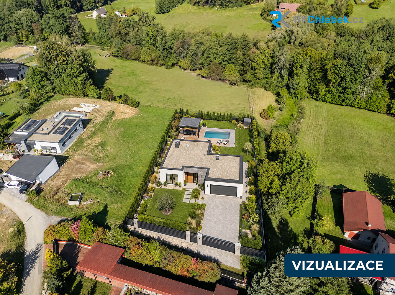 Prodej stavebního pozemku 2 025 m² – fotografie 3