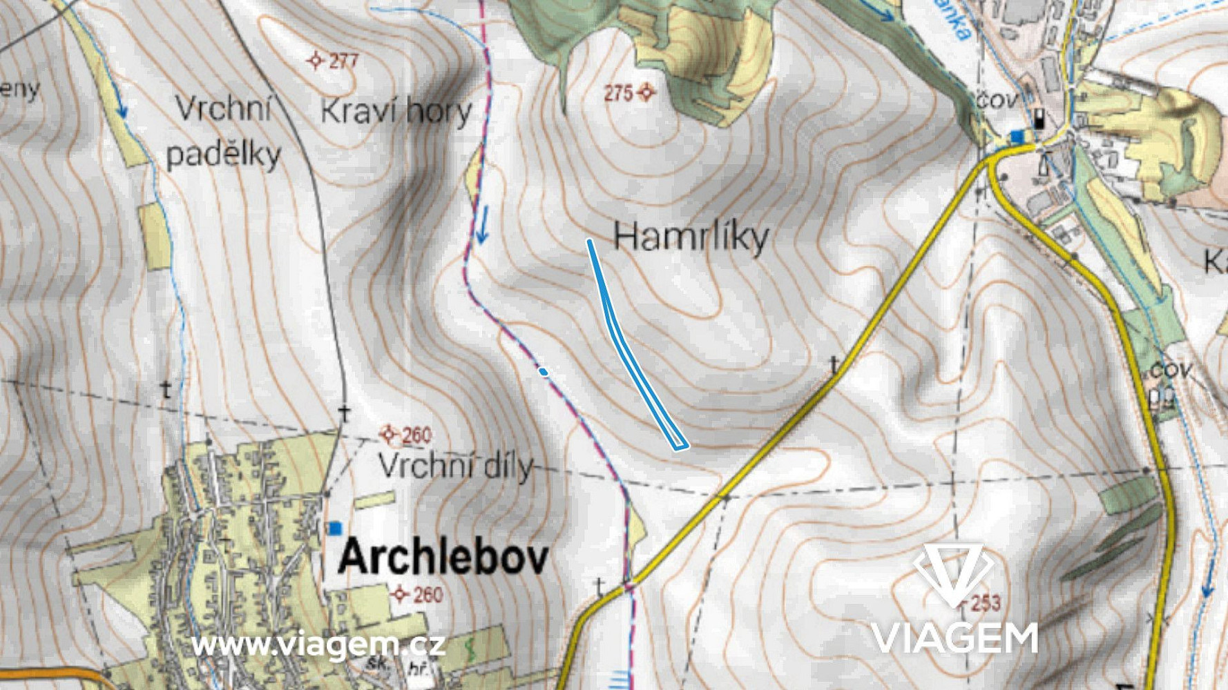 Prodej pole 739 m²