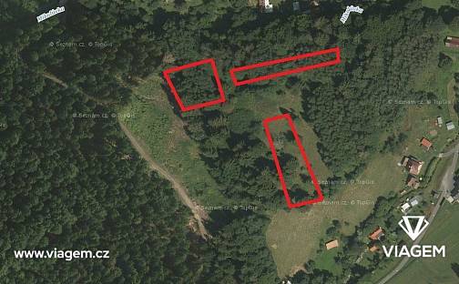 Prodej lesa 3 813 m², Mikulůvka, okres Vsetín