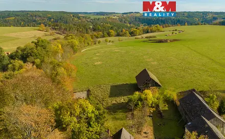 Prodej stavebního pozemku 1 302 m², Konstantinovy Lázně - Dlouhé Hradiště, okres Tachov