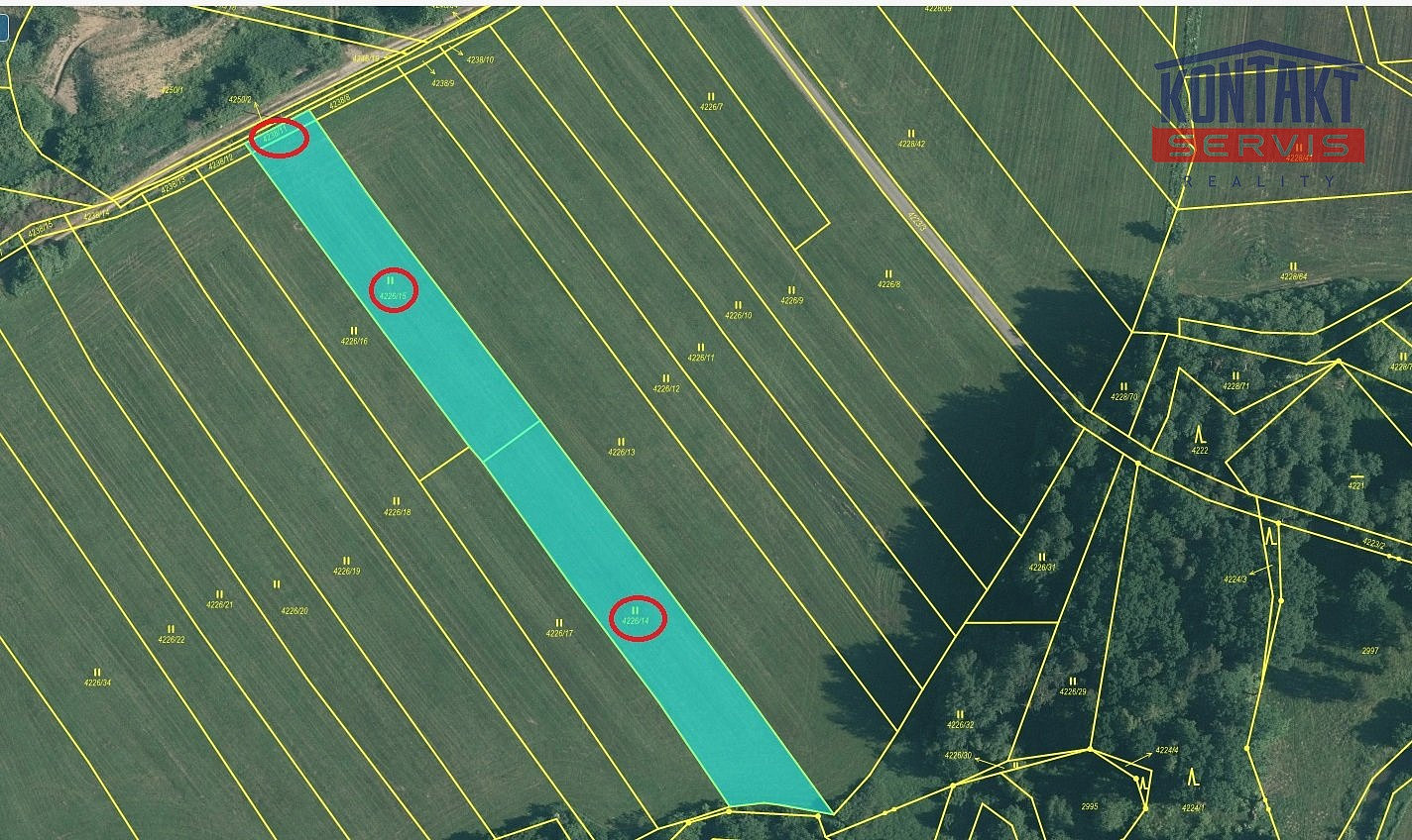 Prodej pole 11 315 m² – fotografie 2