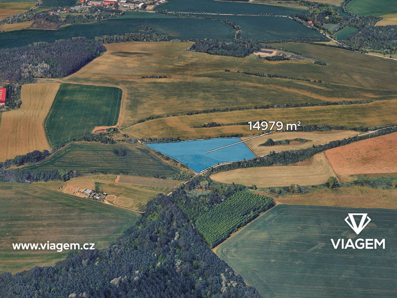 Prodej pole 2 496 m²