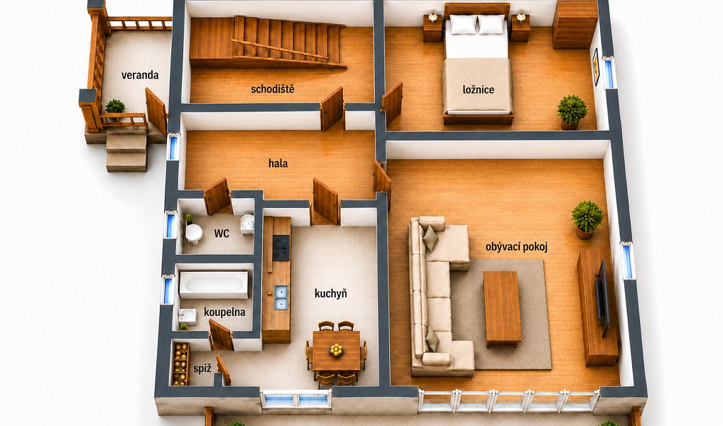 Prodej domu 153 m² s pozemkem 796 m², Nové Město na Moravě – náhled fotky 40