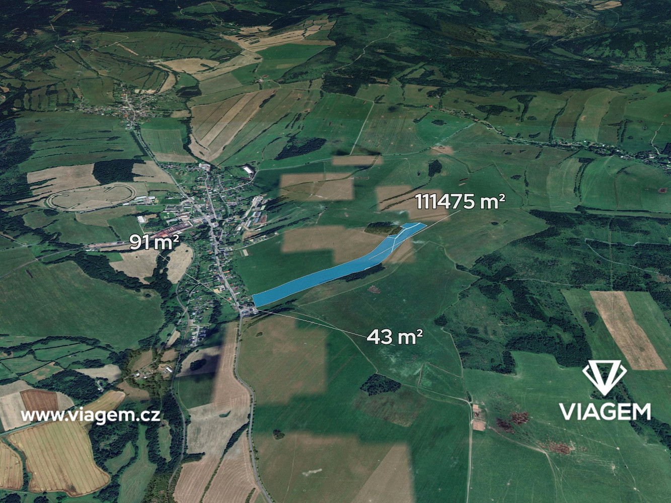 Prodej pole 3 188 m²