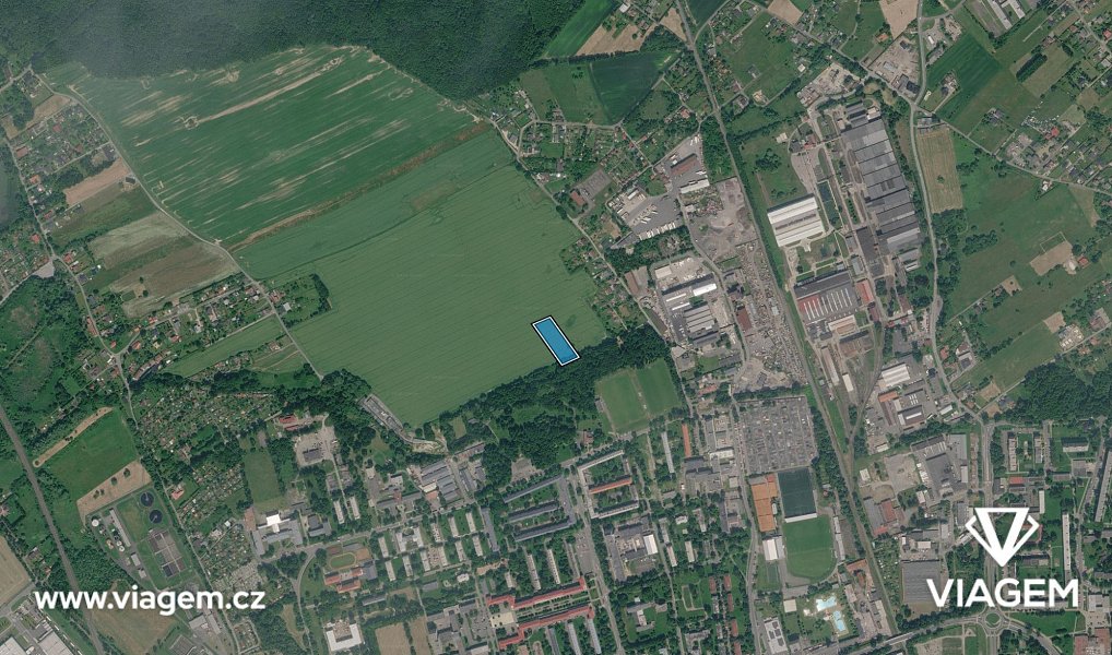Prodej pole 2 502 m², Karviná – náhled fotky 3
