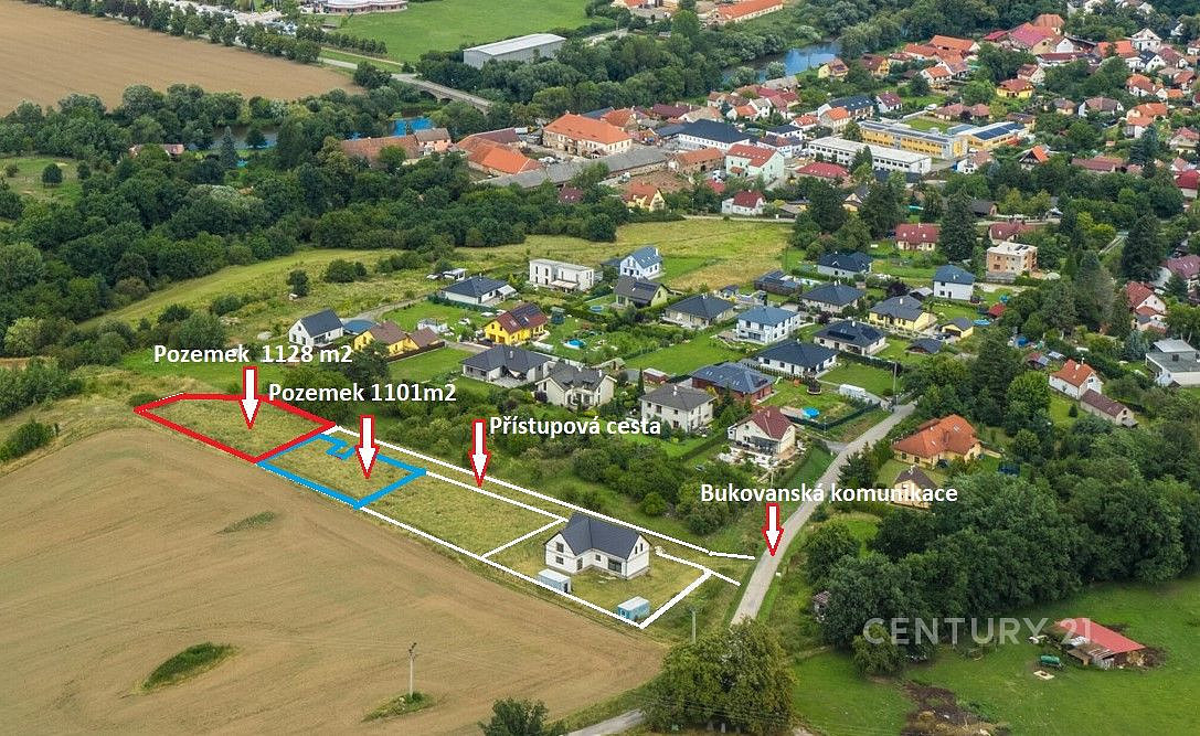 Prodej stavebního pozemku 1 128 m² – fotografie 2
