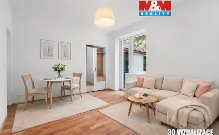 Prodej ateliéru 39 m2, 2+kk se zahradou, centrum Česká Lípa, Žižkova, Česká Lípa