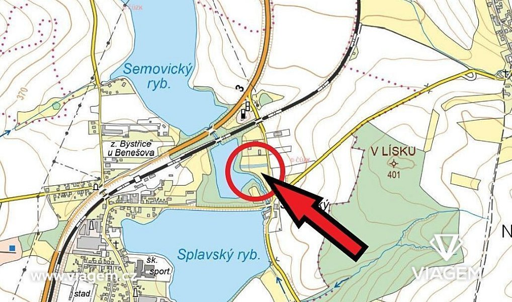 Prodej stavebního pozemku 1 719 m², Bystřice – náhled fotky 6
