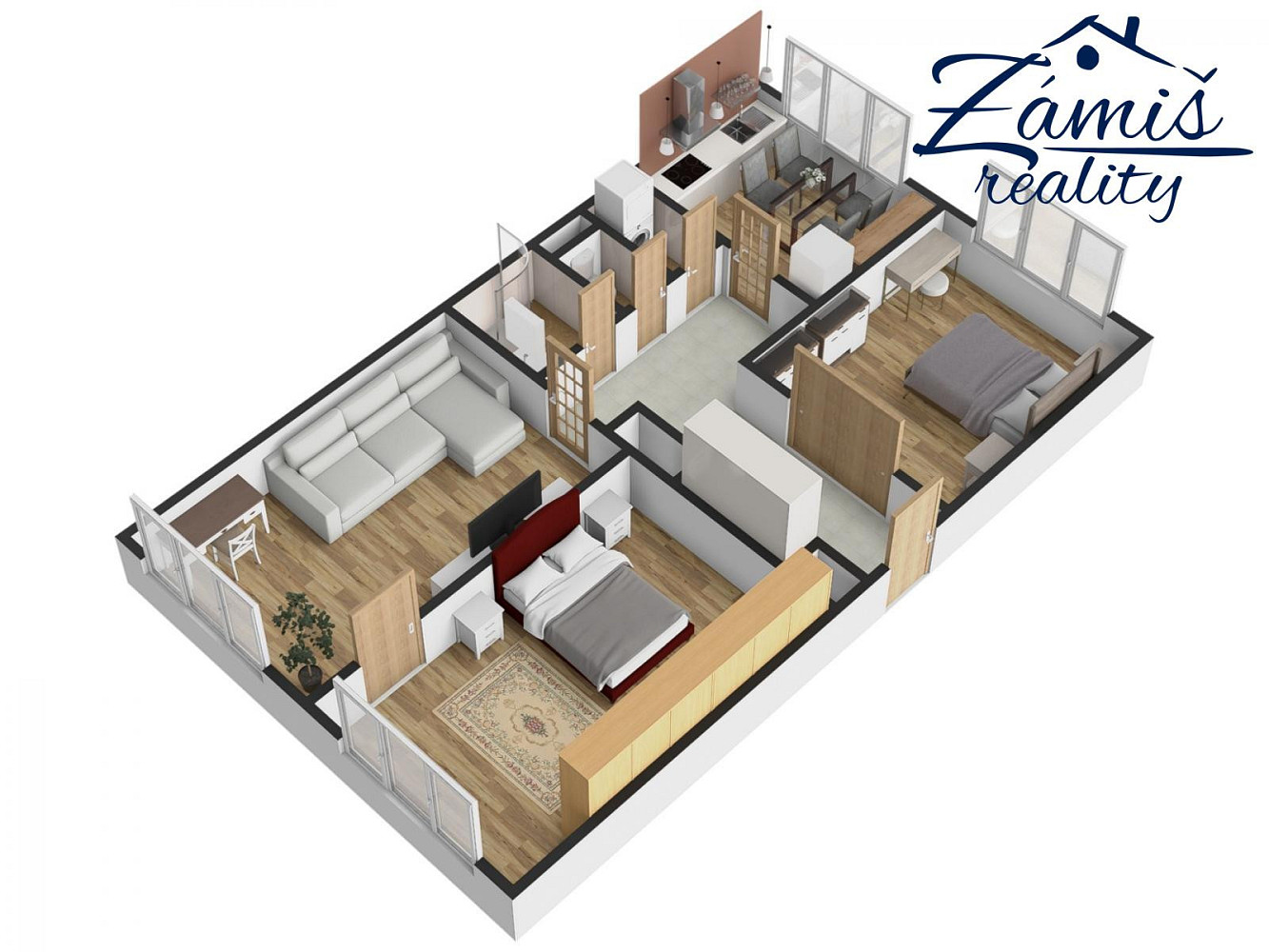 Prodej bytu 3+1 75 m² – fotografie 3