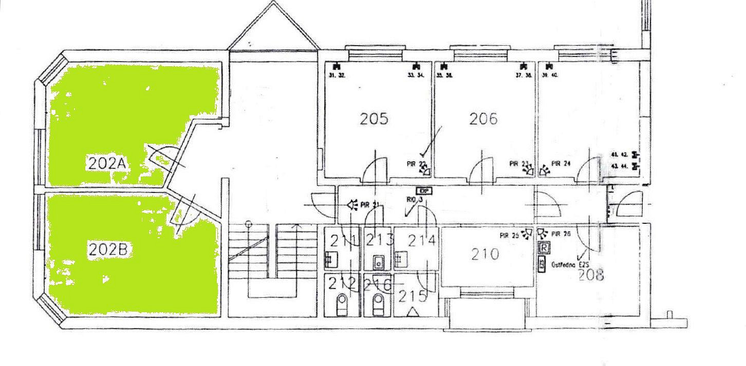 Pronájem kanceláře 44 m² – fotografie 4
