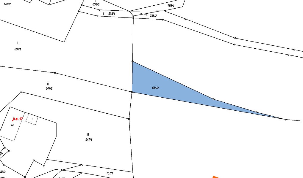 Prodej pole 324 m², Chrastava – náhled fotky 2