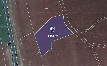 Prodej pole 5 369 m², Sádek, okres Příbram