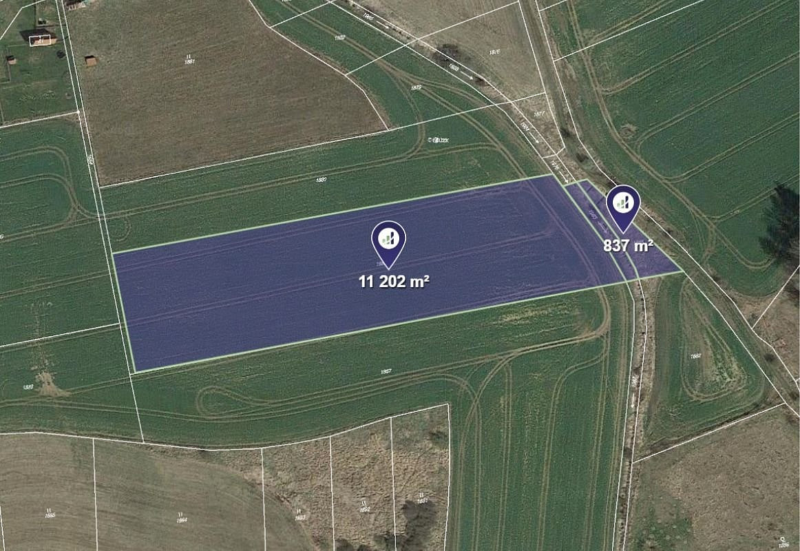 Prodej pole 12 039 m²