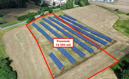 Prodej komerčního pozemku 12 503 m², Benešovice, okres Tachov