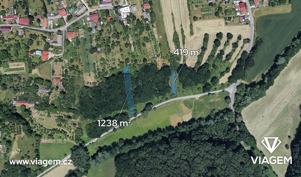 Prodej pole 516 m², Bělov – náhled fotky 2