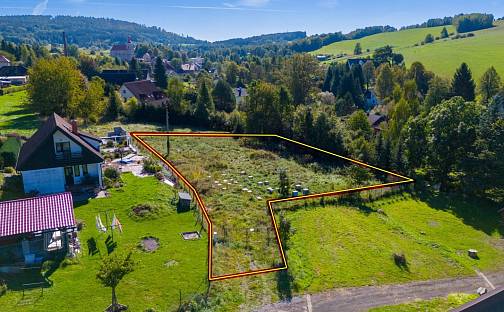 Prodej stavebního pozemku 1 762 m², Chvaleč, okres Trutnov