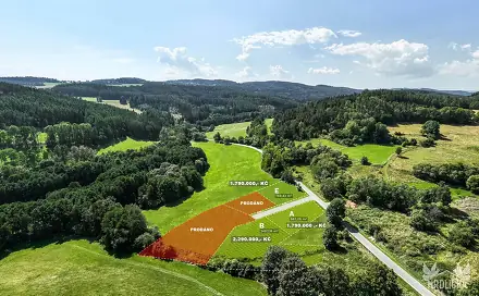 Prodej stavebního pozemku 864 m², Čestice