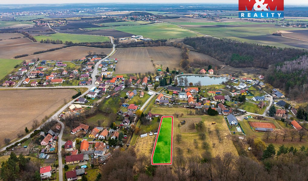 Prodej stavebního pozemku 2 315 m², Brloh – náhled fotky 3