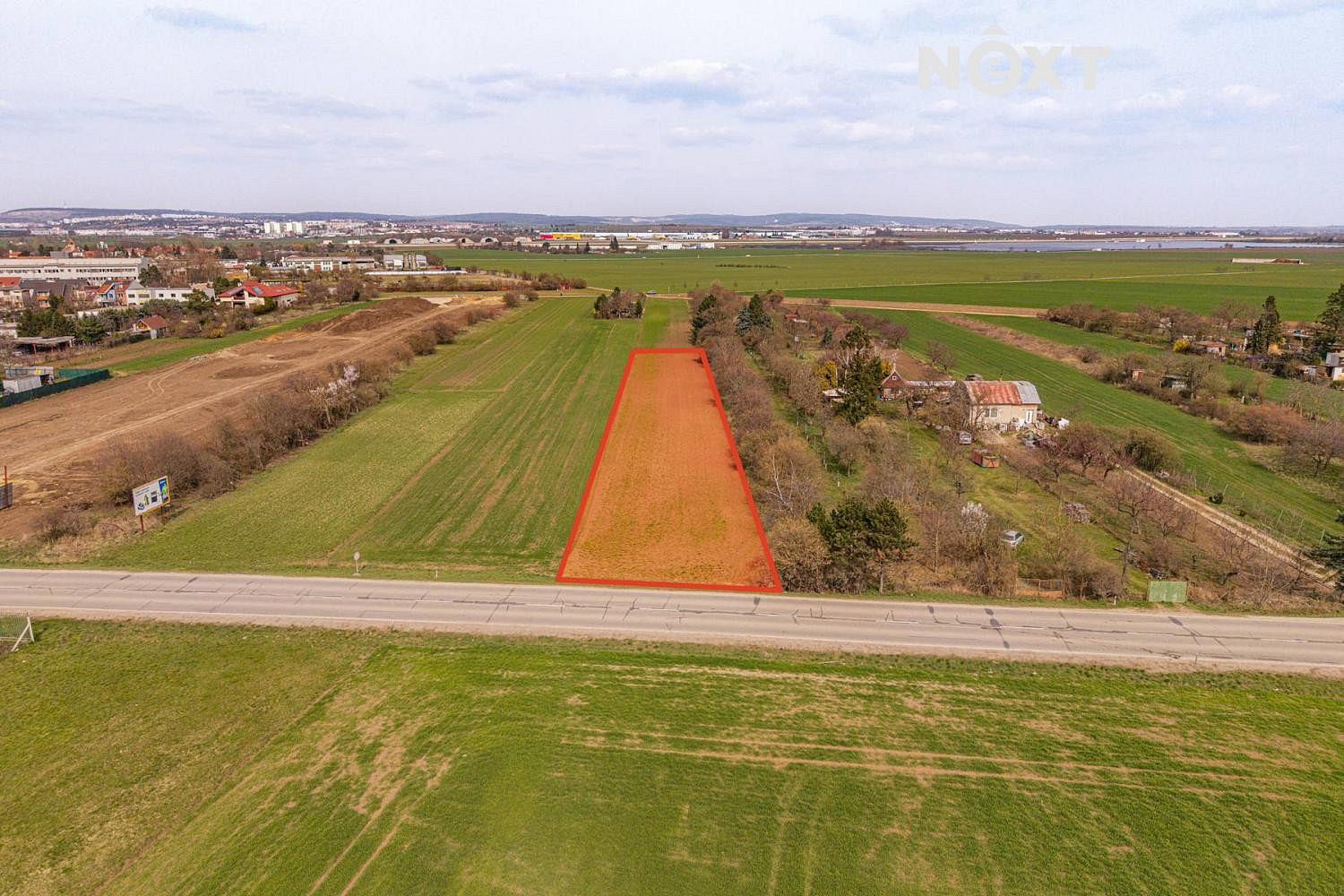 Prodej stavebního pozemku 2 814 m², Otmarov