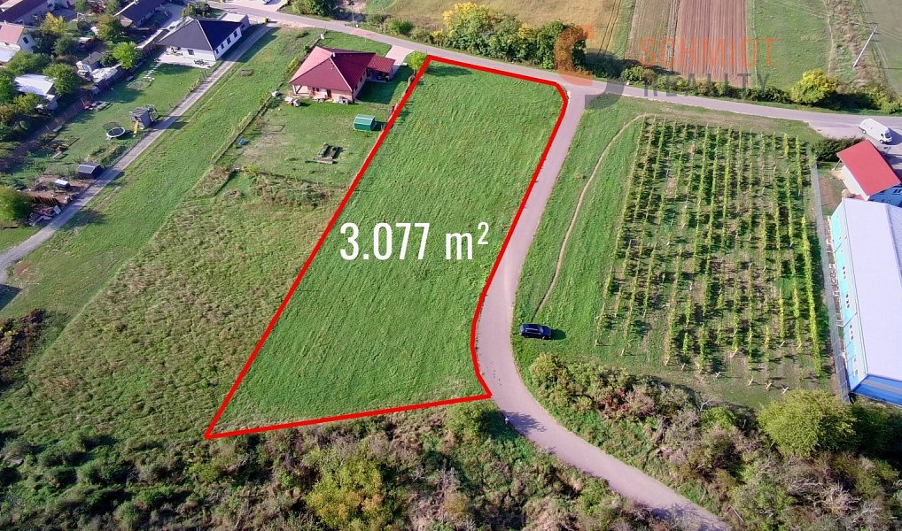 Prodej pozemku, 3077 m², Brno-venkov, Pravlov