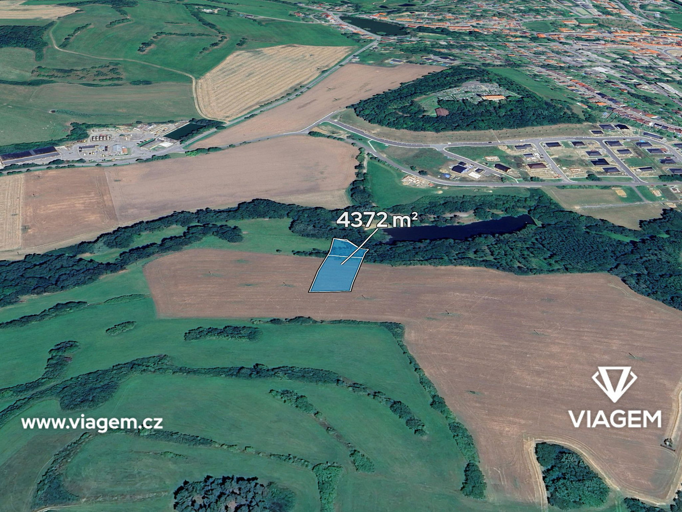 Prodej pole 624 m²