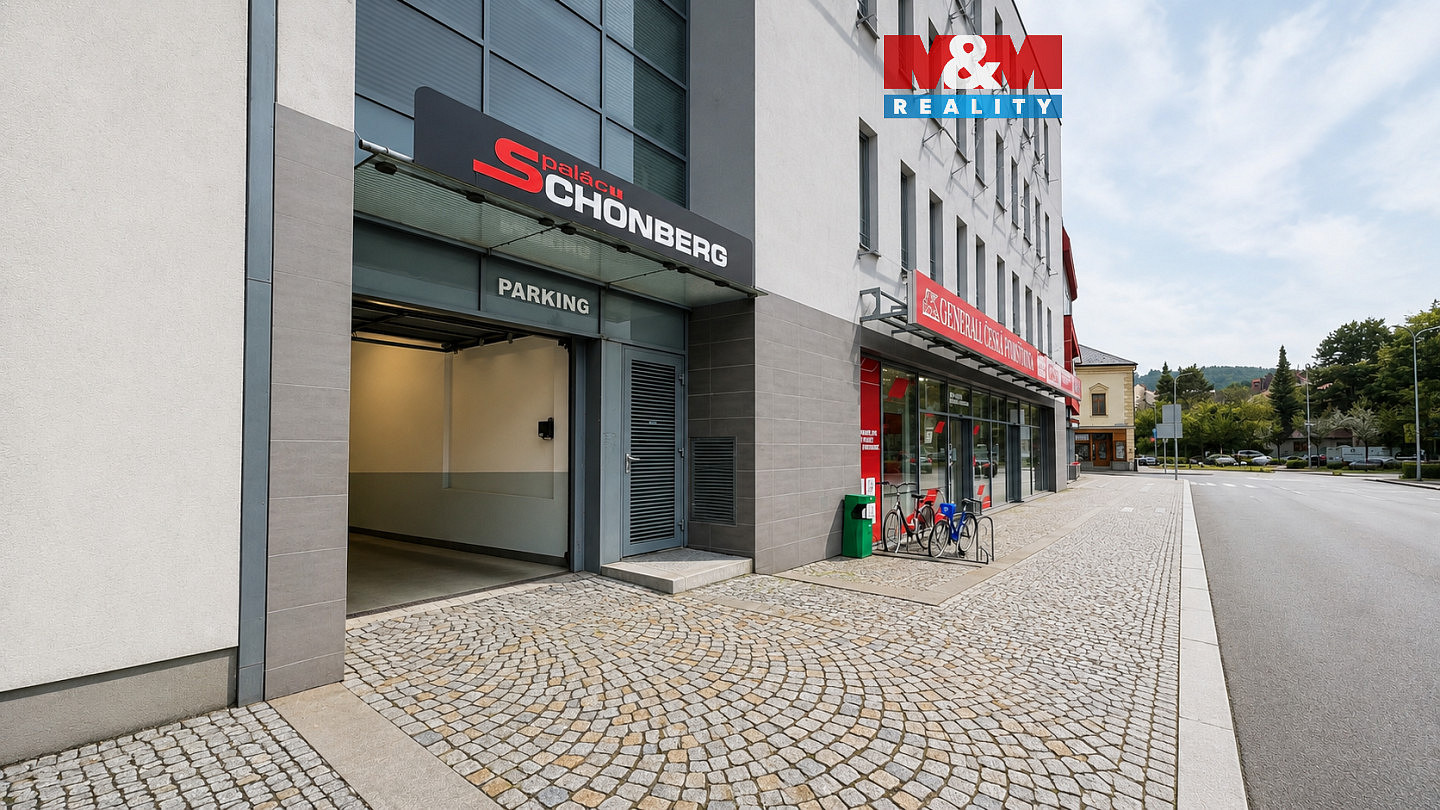 Pronájem garážového stání, 13 m2, Šumperk, ul. Langrova