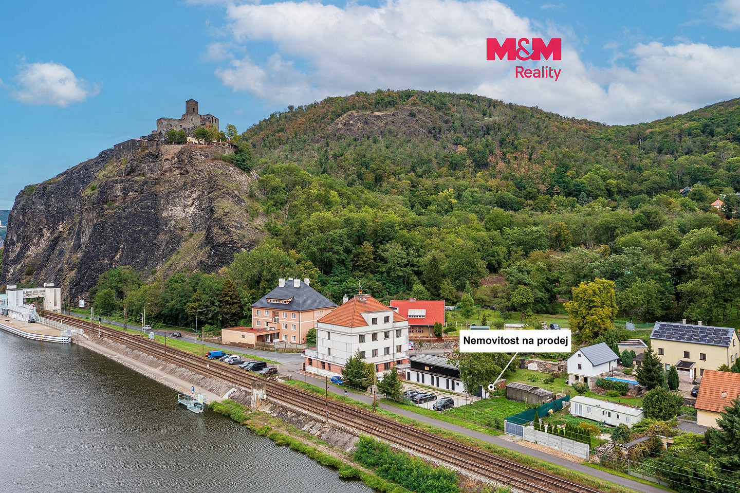 Prodej garáže 35 m2 s pozemkem, 286 m2, Ústí nad Labem