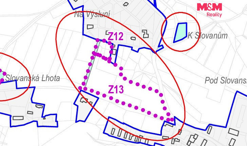 Prodej stavebního pozemku 5 561 m², Drevníky – náhled fotky 5