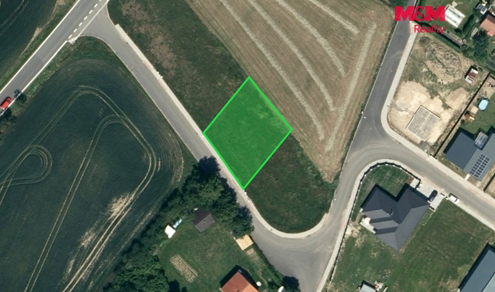 Prodej stavebního pozemku 699 m², Mladá Vožice – náhled fotky 3
