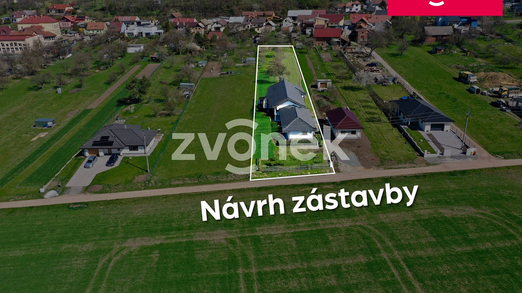 Prodej stavebního pozemku 2 445 m² – fotografie 5