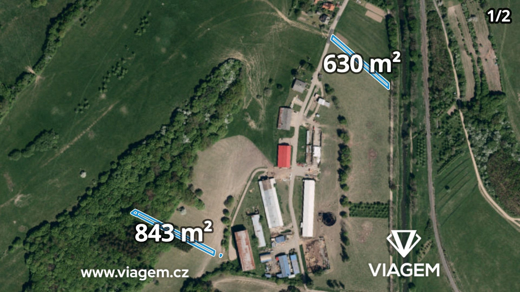 Prodej pole 944 m²