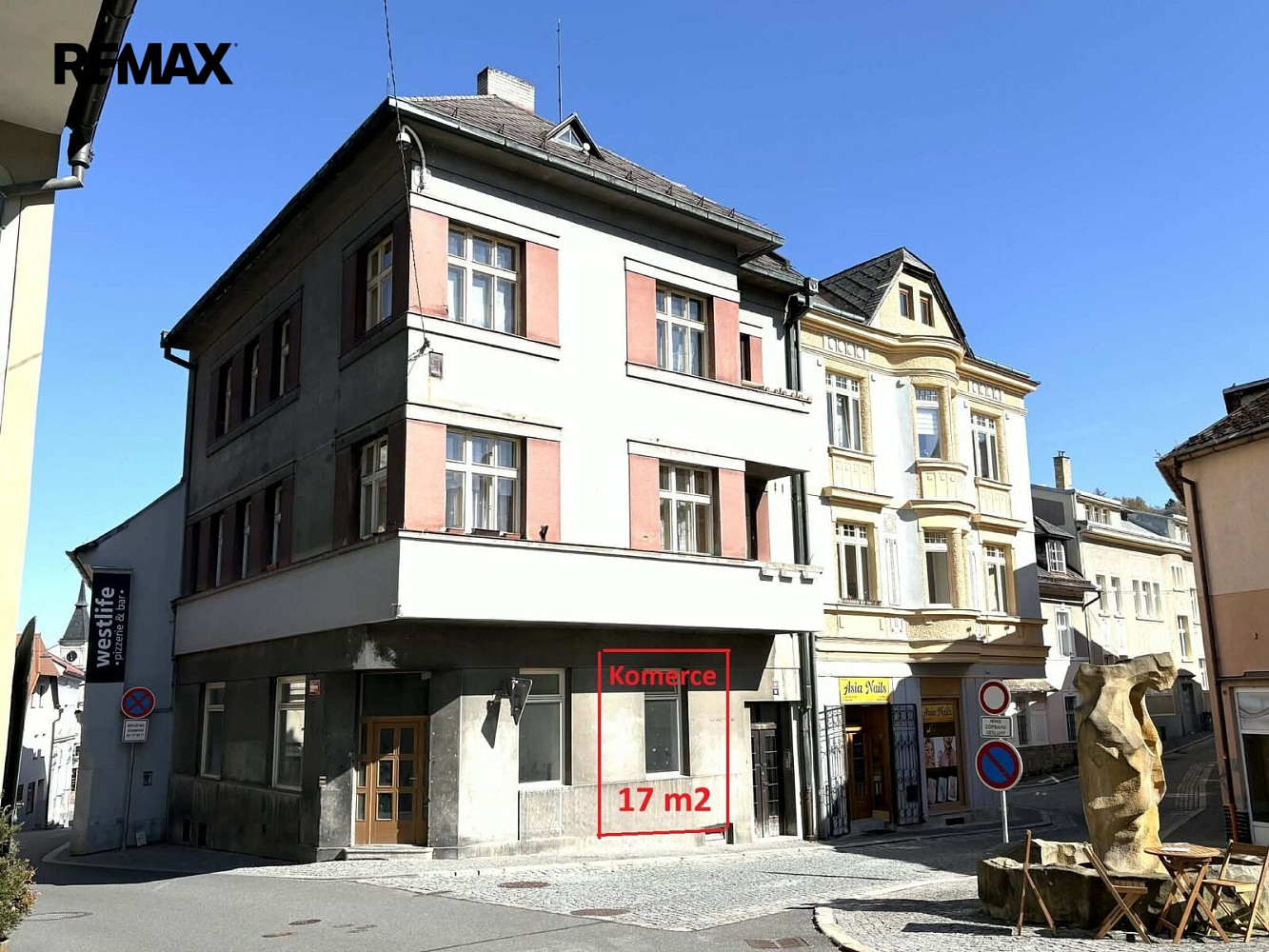 Pronájem obchodních prostor 17 m²