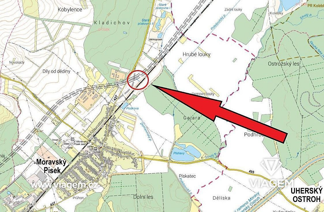 Prodej pole 525 m² – fotografie 3