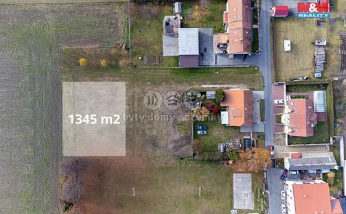 Prodej stavebního pozemku 1 345 m², Uničov - Nová Dědina, okres Olomouc