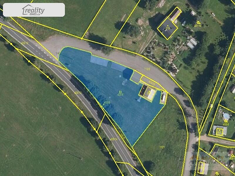 Prodej komerčního pozemku 2 000 m² – fotografie 4