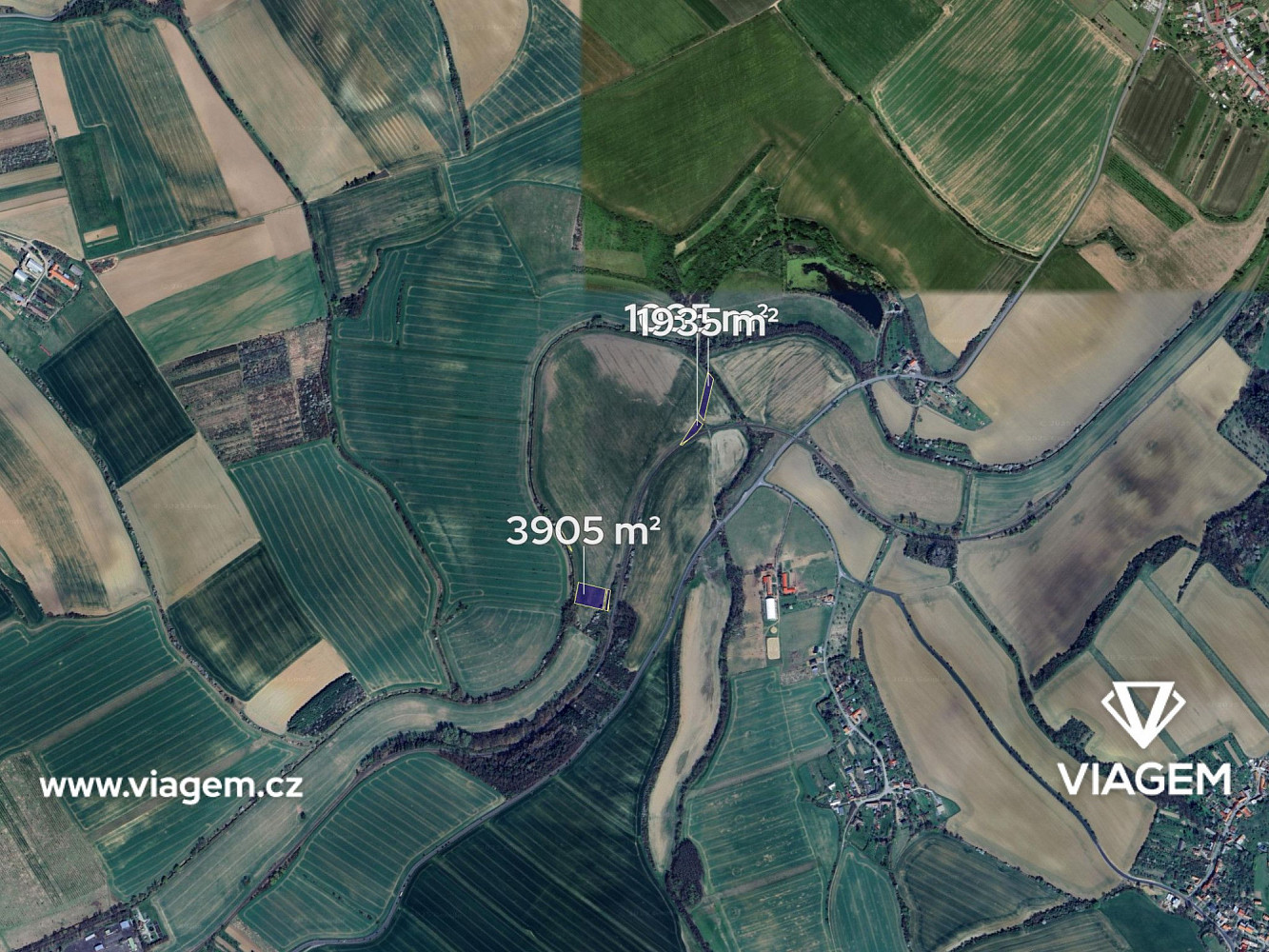 Prodej pole 1 292 m² – fotografie 3