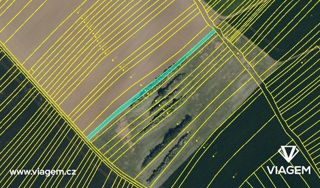 Prodej pole 1 385 m², Kunovice – náhled fotky 3
