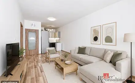 Prodej bytu 1+kk 52 m², Pod radnicí, Praha 5 - Košíře