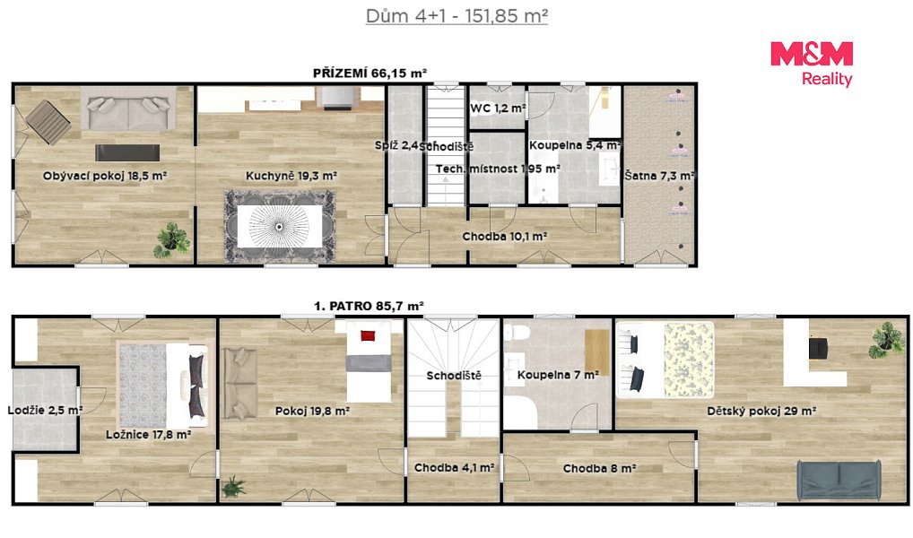 Prodej domu 151 m² s pozemkem 1 740 m², Opočnice – náhled fotky 17