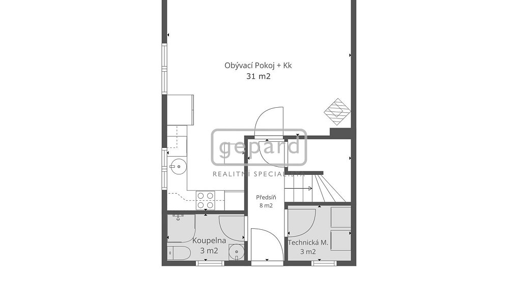 Prodej domu 91 m² s pozemkem 204 m², Bašť – náhled fotky 14