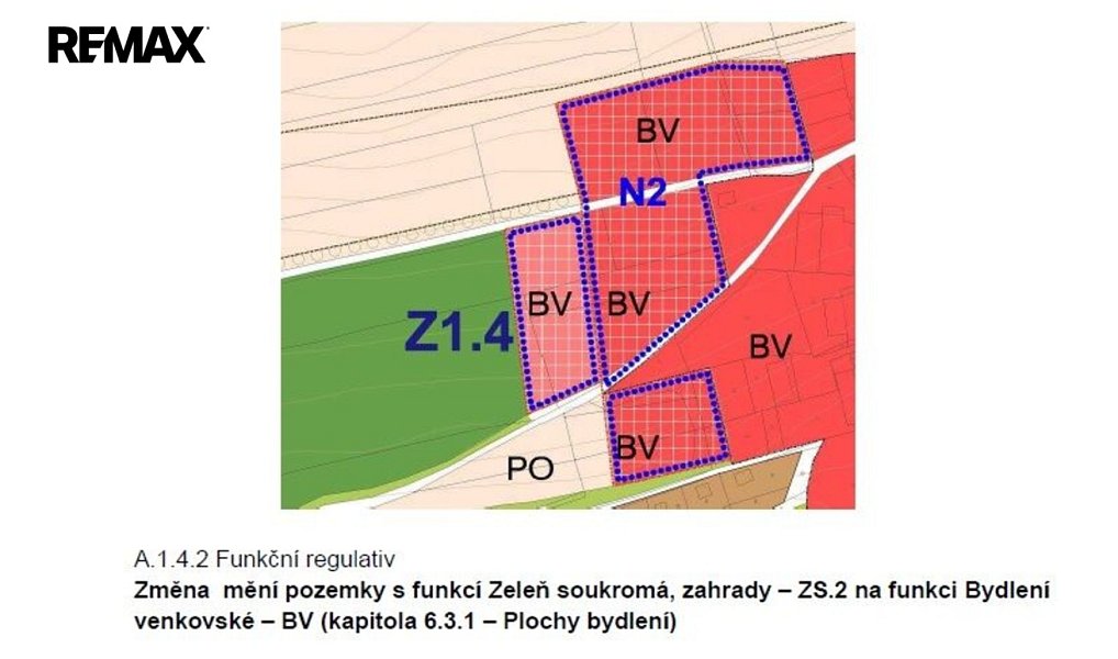 Prodej stavebního pozemku 1 250 m², Čerňovice – náhled fotky 7