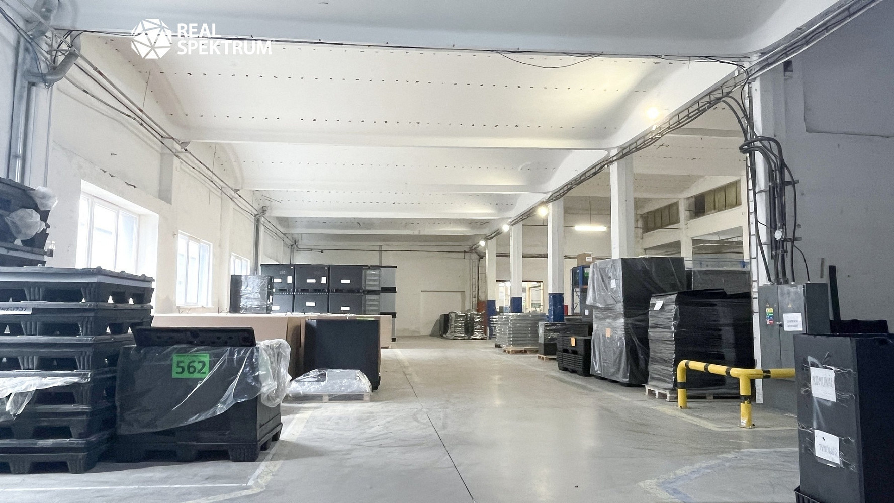 Pronájem výrobních prostor 3 454 m²